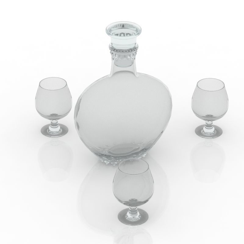 Decanter 05 3D model_1