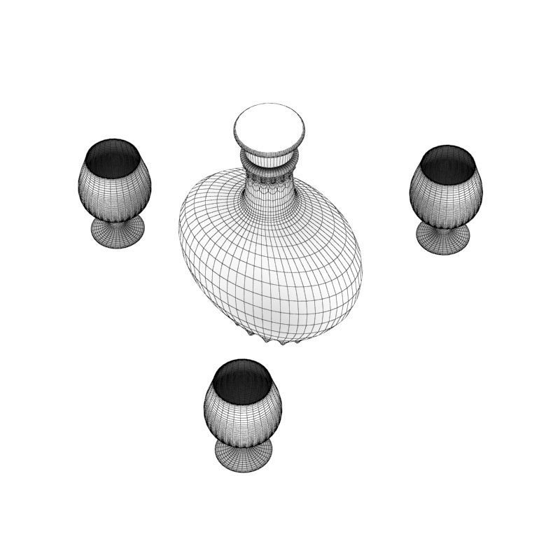 Decanter 05 3D model_22