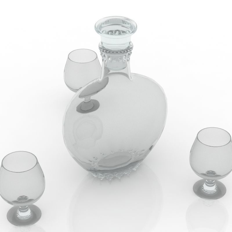 Decanter 05 3D model_5