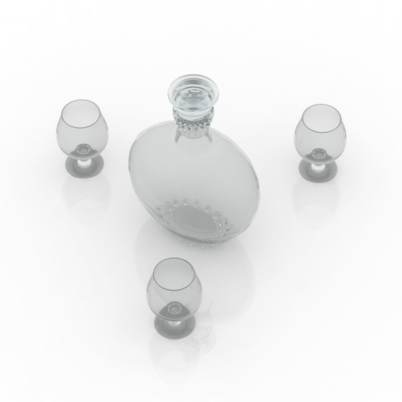 Decanter 05 3D model_7