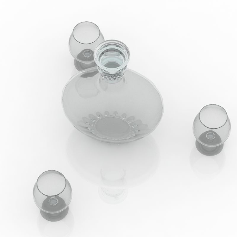 Decanter 05 3D model_2