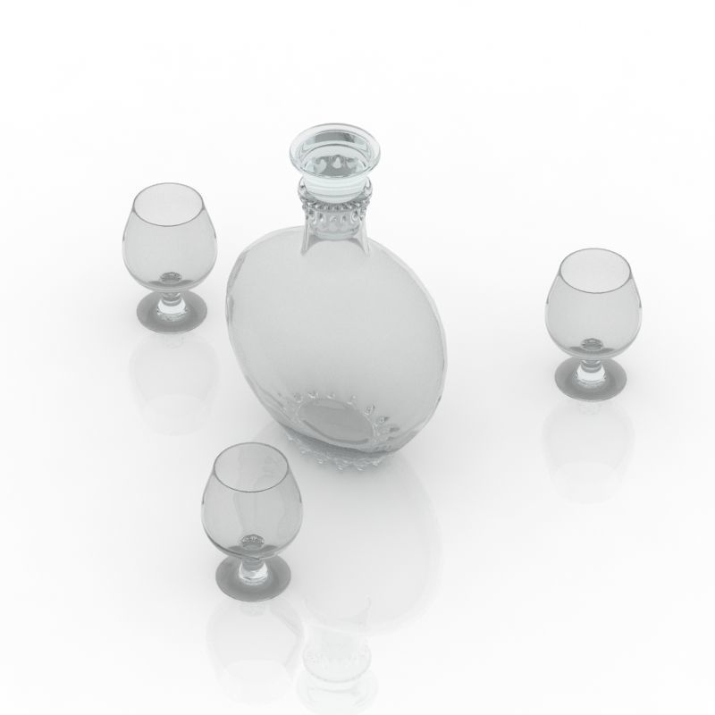 Decanter 05 3D model_9