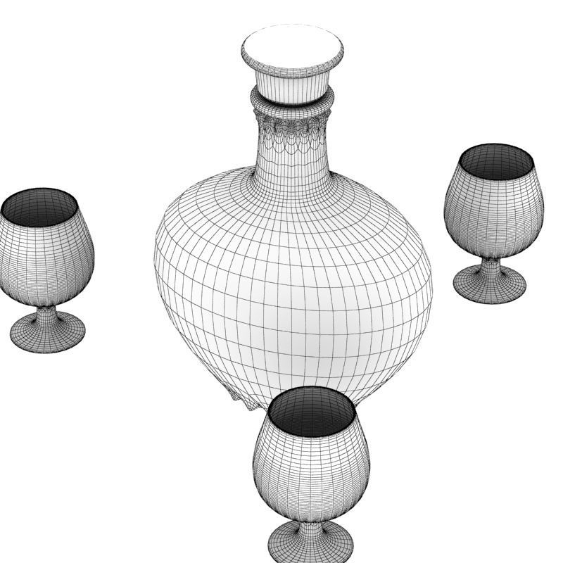 Decanter 05 3D model_21