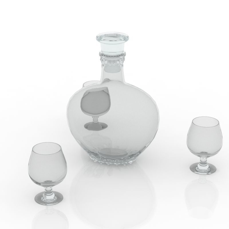 Decanter 05 3D model_4