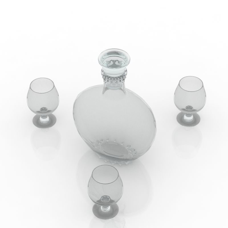 Decanter 05 3D model_11