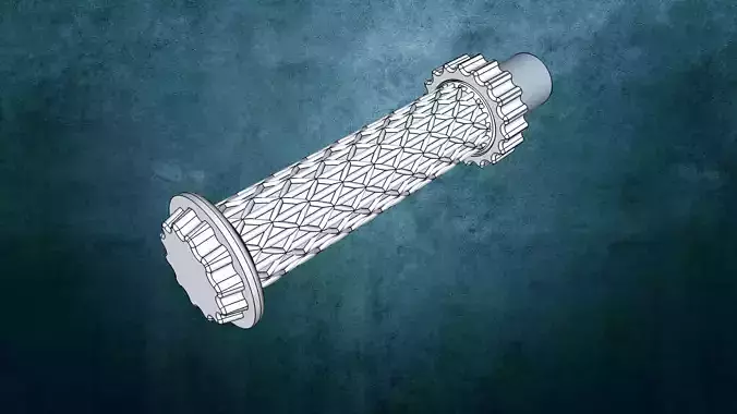Handlebar grip bicycle V3 3D print model