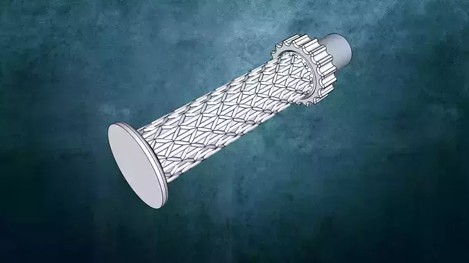 Handlebar grip bicycle V3b 3D print model