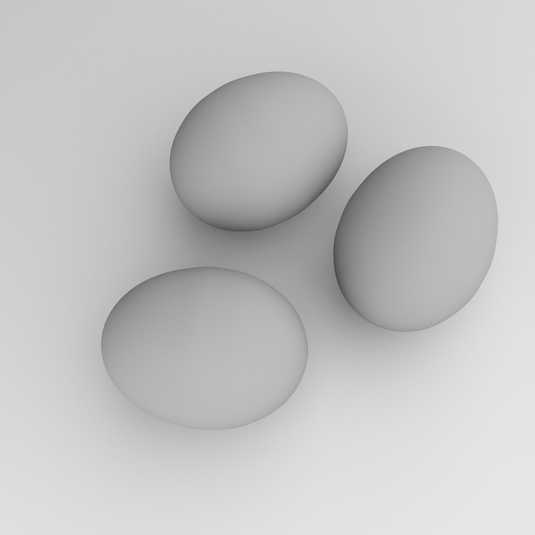 Chicken Eggs 3D model_3