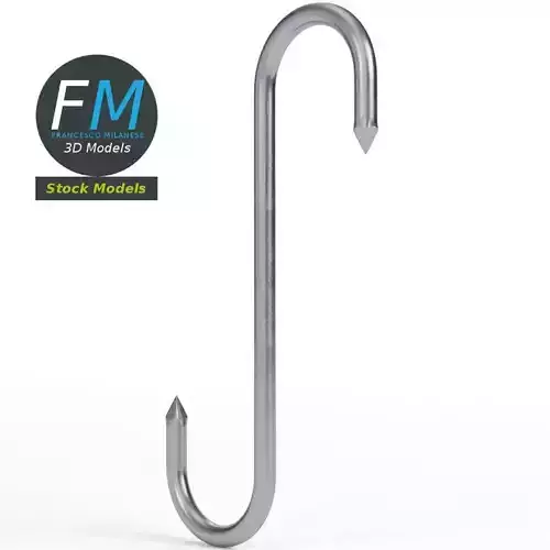 S-shaped meat hook