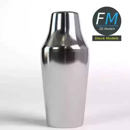 French shaker 3D model