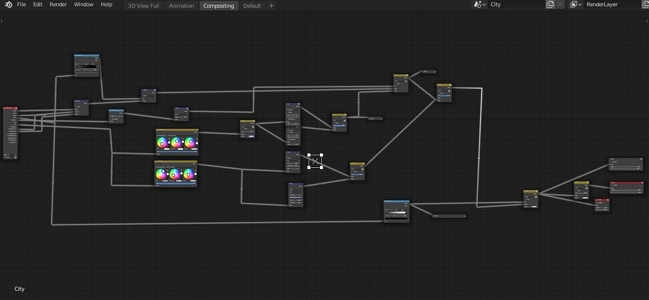 CarToon City Street Low-poly 3D model_18