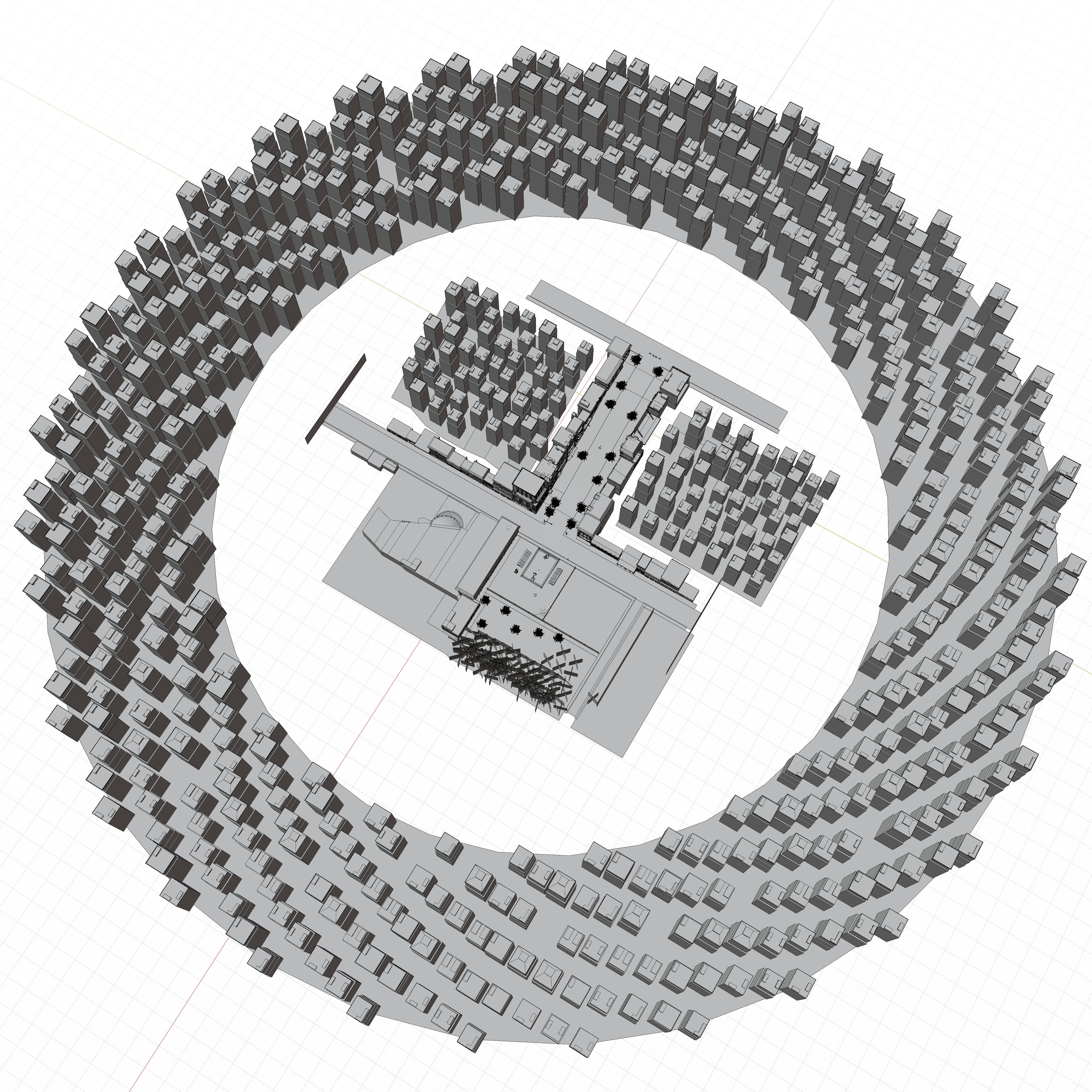 CarToon City Street Low-poly 3D model_17