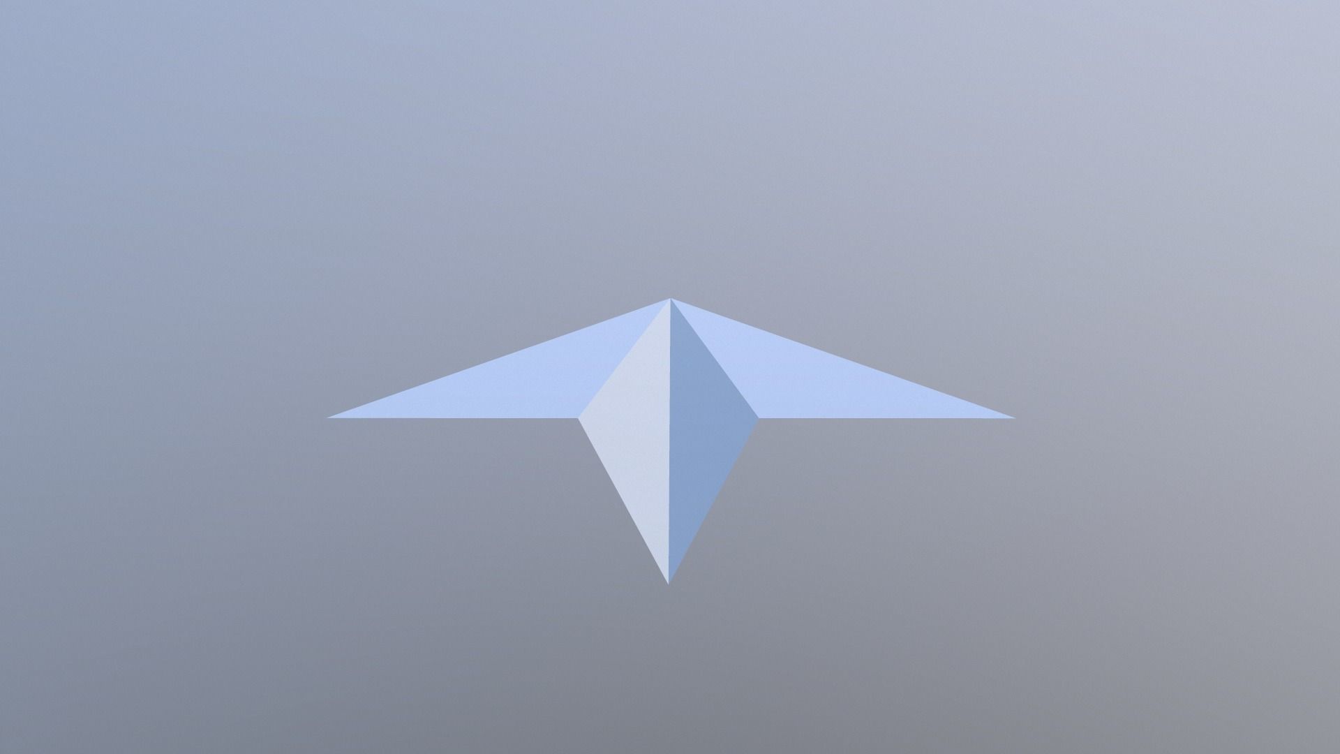 Paper Plane Game Ready - Support Me by Order Low-poly 3D model_2