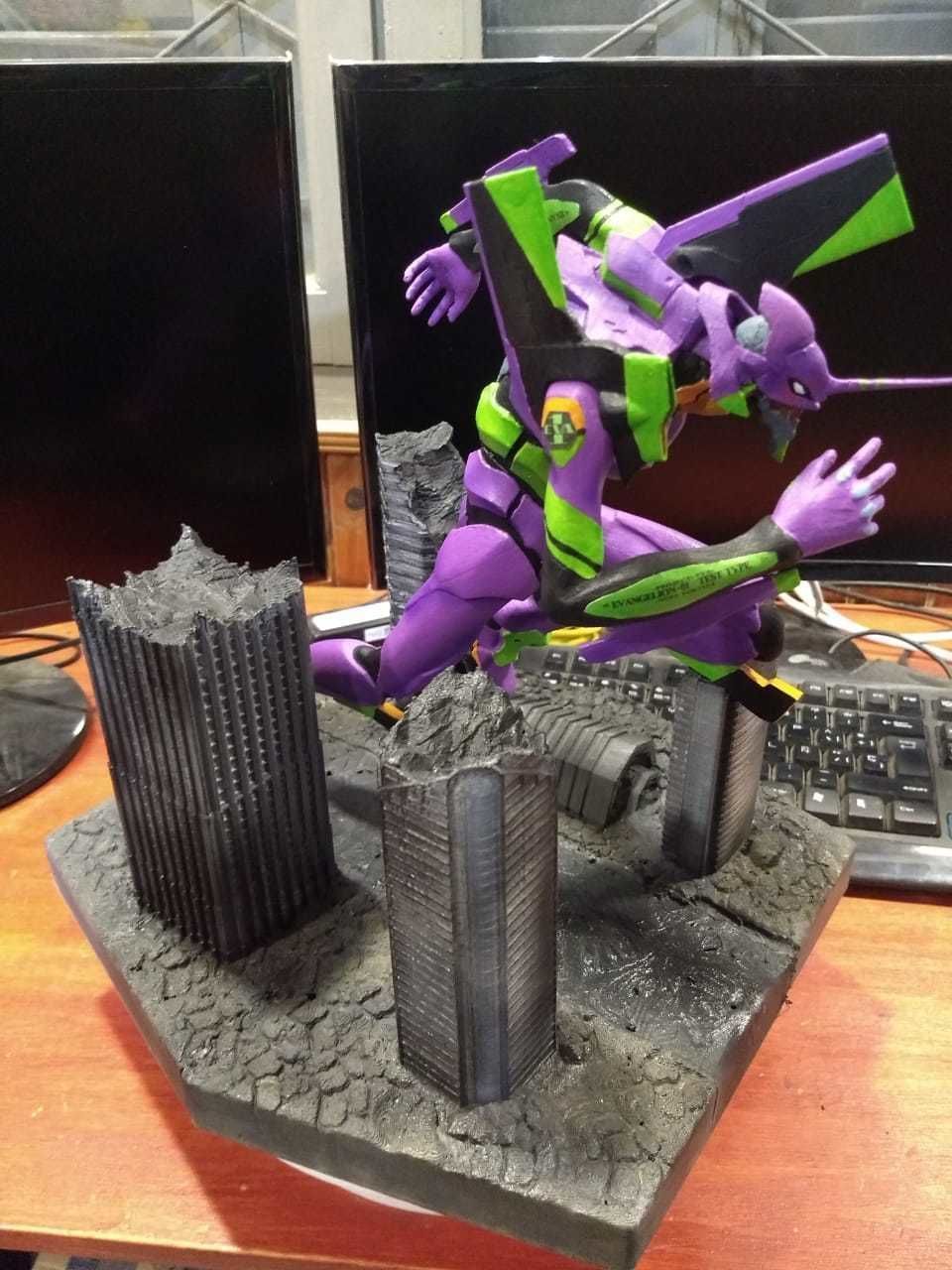 Evangelion Unit 01 - Rebuild of Evangelion  - Updated 3D print model_10