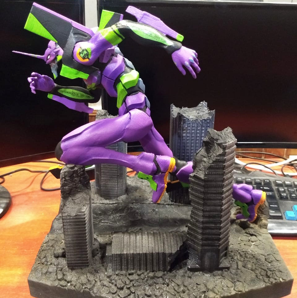Evangelion Unit 01 - Rebuild of Evangelion  - Updated 3D print model_6