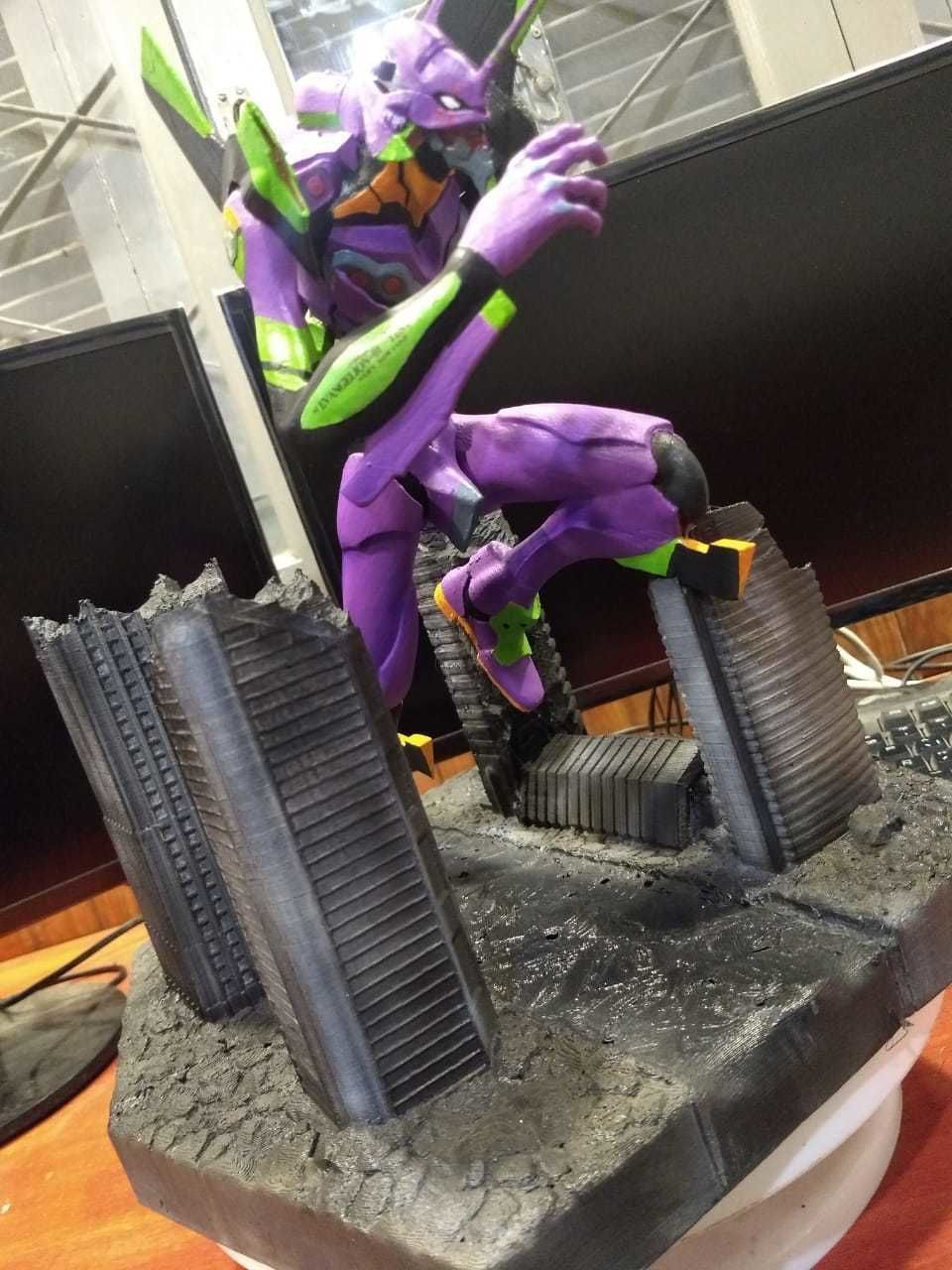 Evangelion Unit 01 - Rebuild of Evangelion  - Updated 3D print model_12