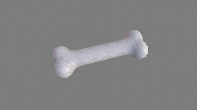 Dog Bone V2 Low-poly 3D model