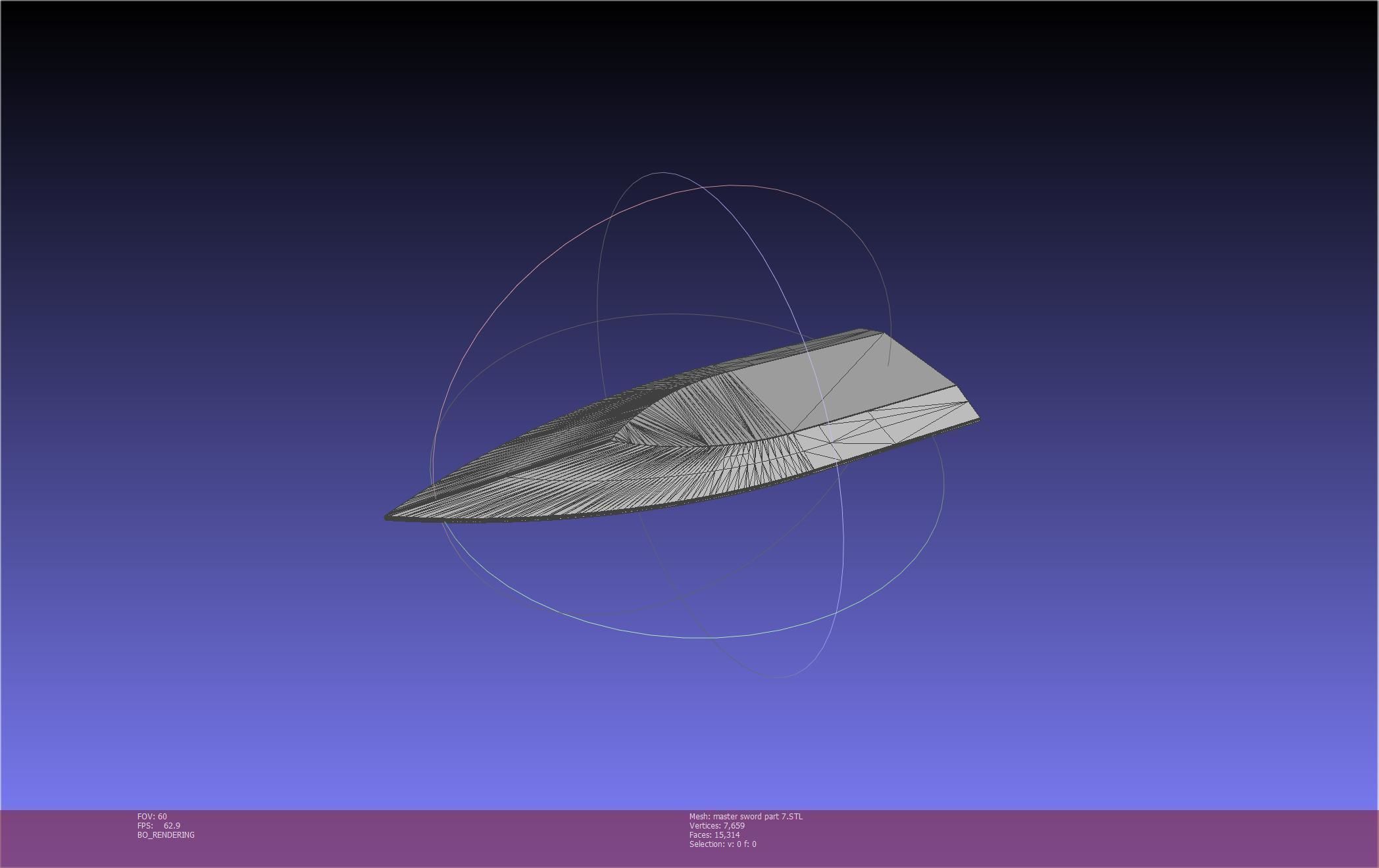 Zelda Master Sword Printable Assembly 3D print model_139