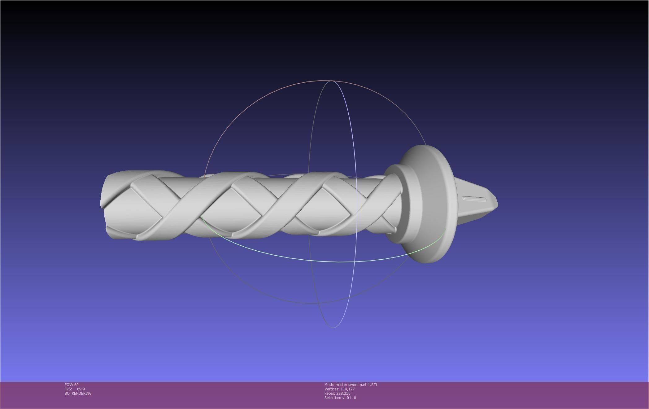 Zelda Master Sword Printable Assembly 3D print model_106