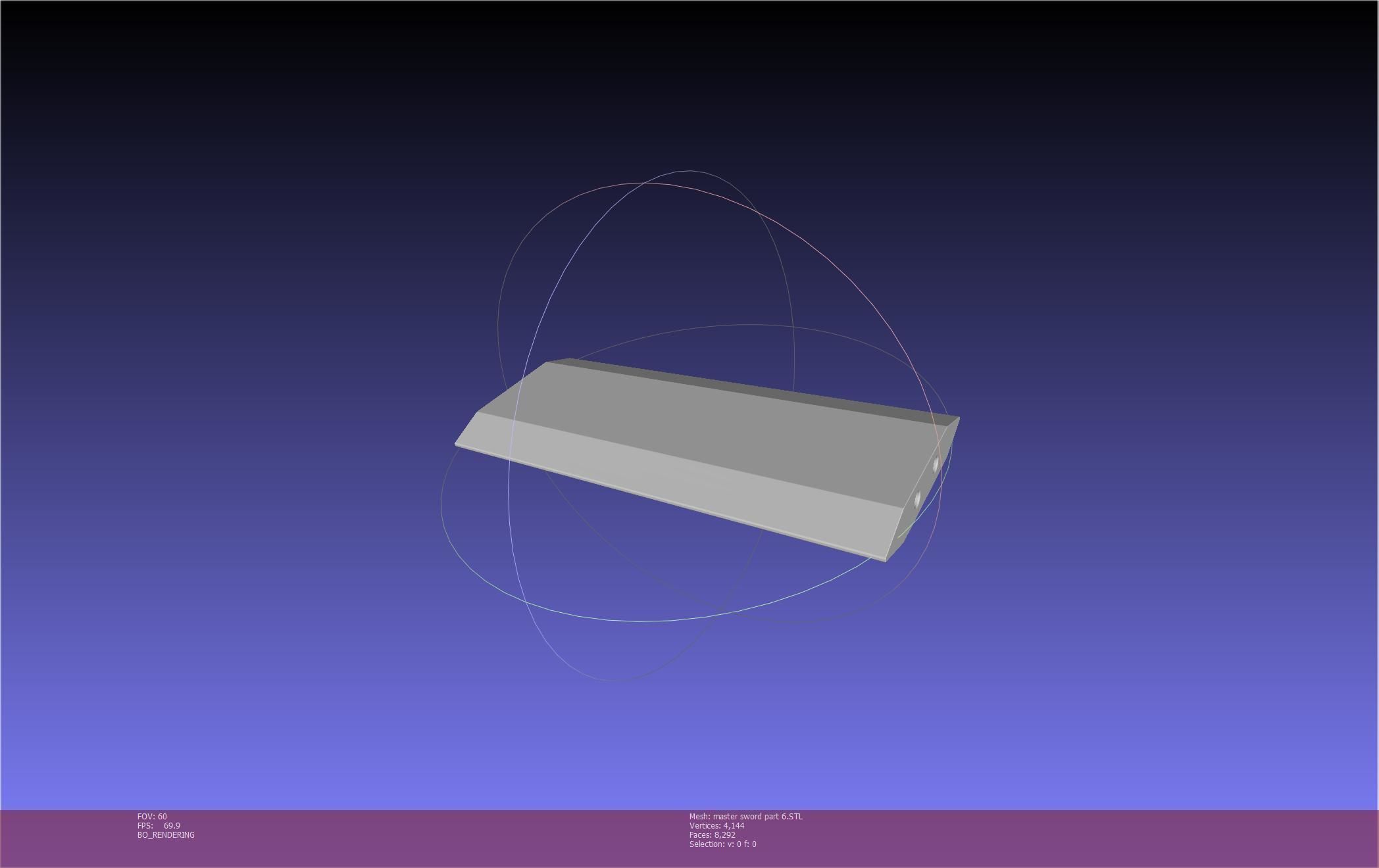 Zelda Master Sword Printable Assembly 3D print model_135