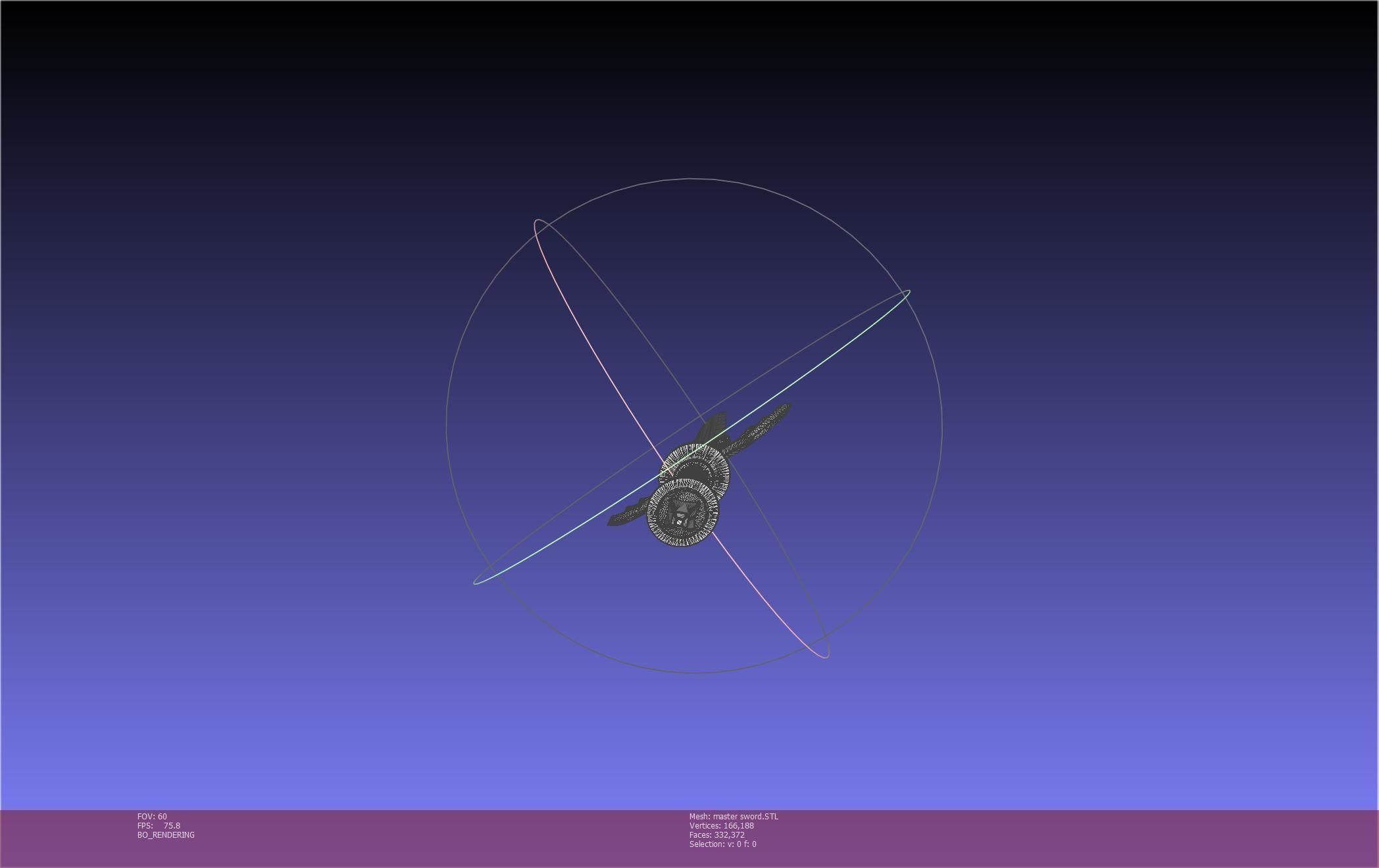 Zelda Master Sword Printable Assembly 3D print model_23