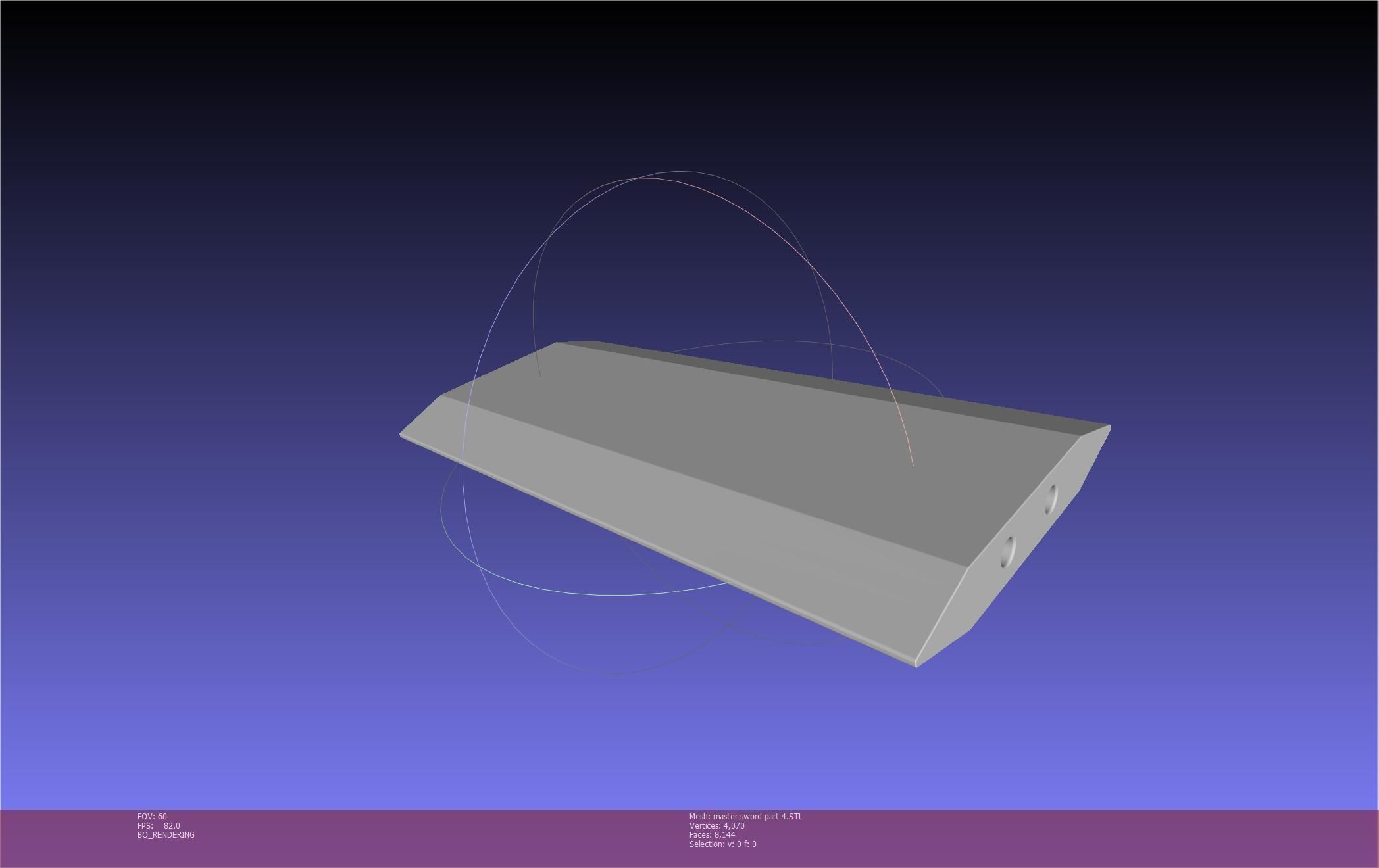 Zelda Master Sword Printable Assembly 3D print model_137