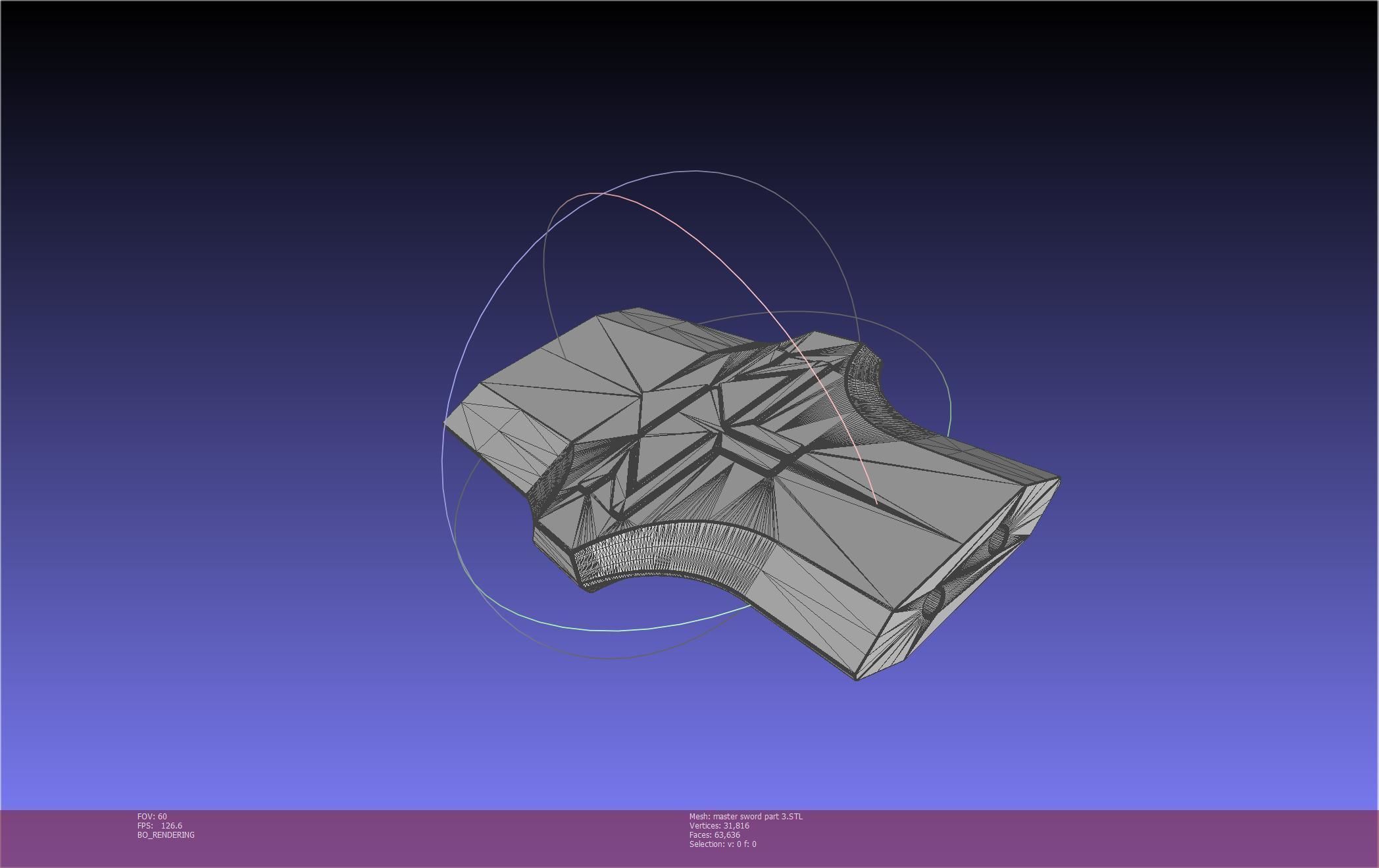 Zelda Master Sword Printable Assembly 3D print model_125