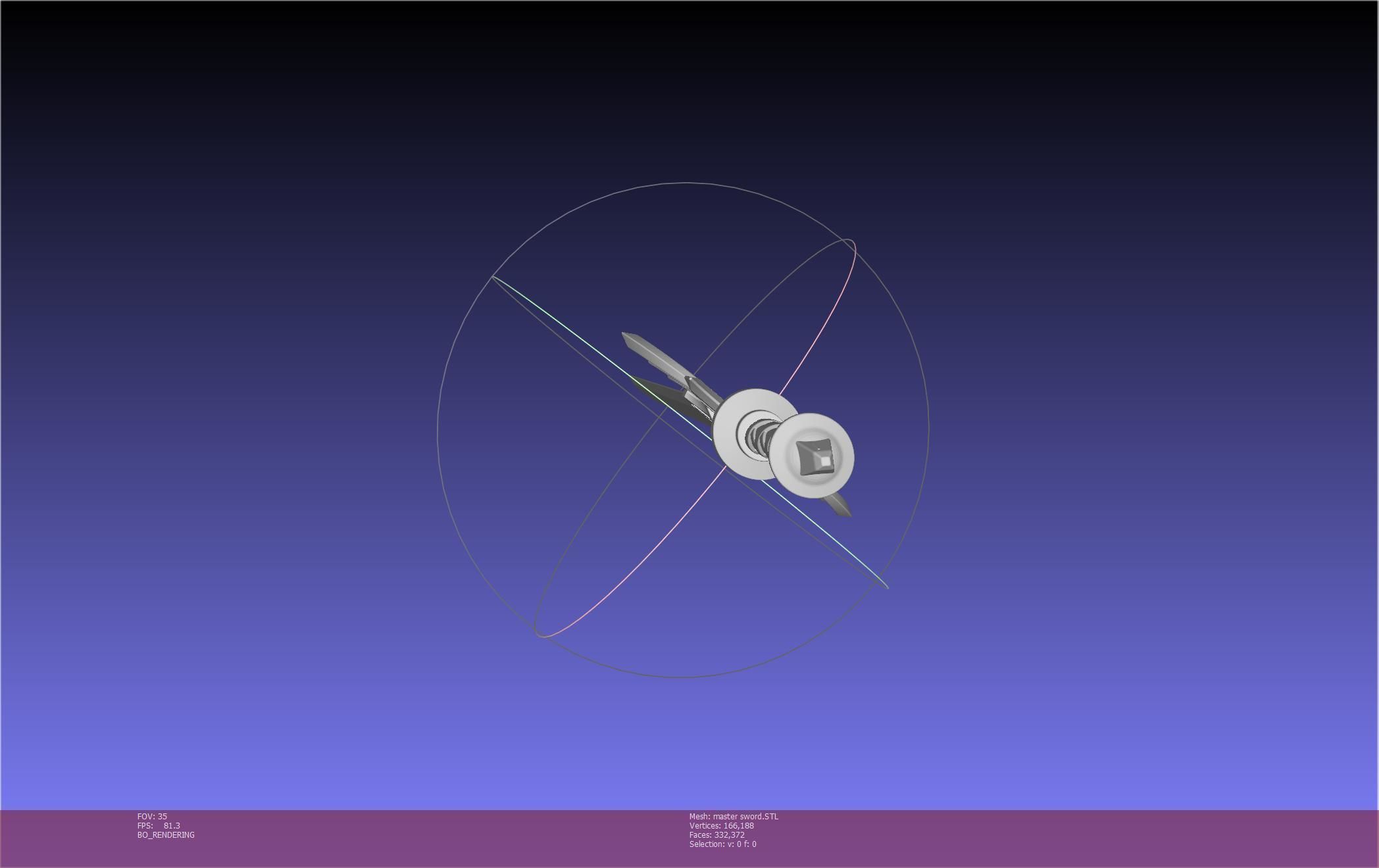 Zelda Master Sword Printable Assembly 3D print model_77