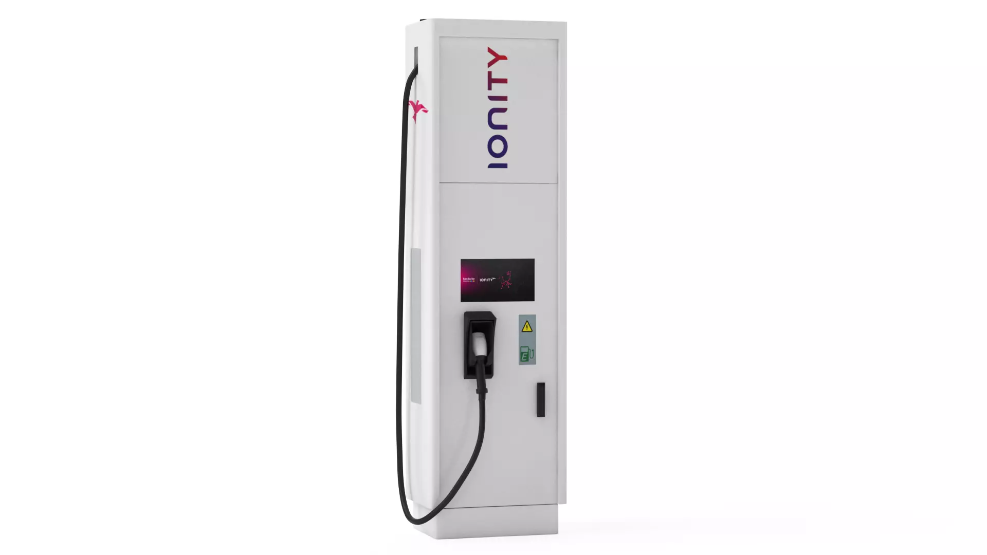 EV Ionity Charging Station 1 3D model