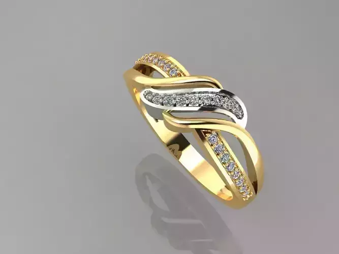3D Print Ring Model 48 3D print model