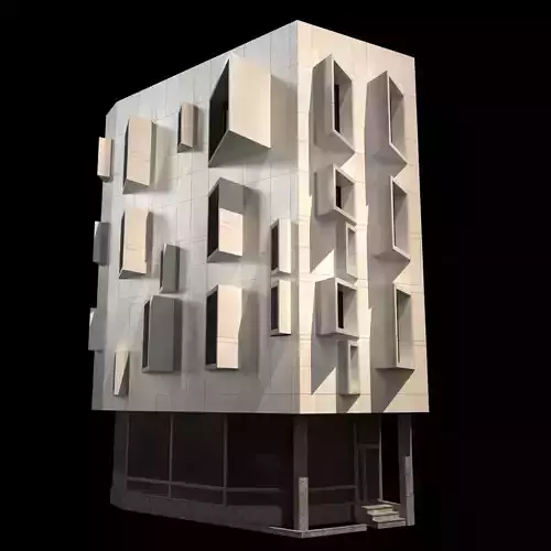 Modern Corner Building