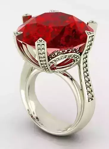 Free Ring 3D print model