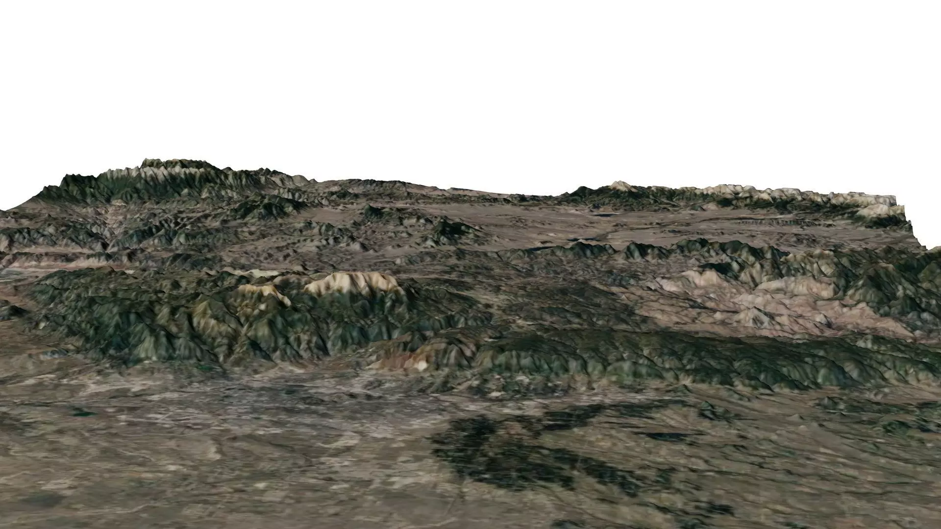 Pikes Peak 3D model_0