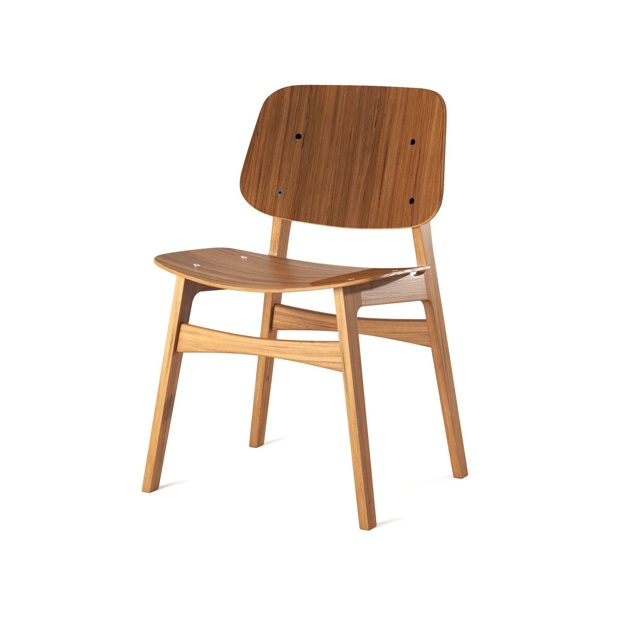 Fredericias Soborg Chair - Silla Fredericias Soborg Free 3D model_13