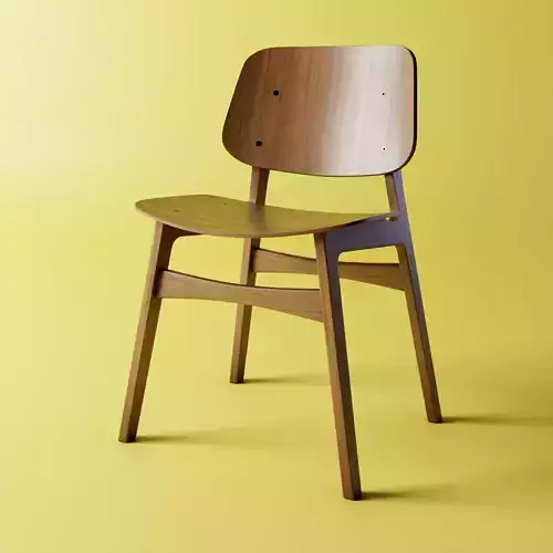 Fredericias Soborg Chair - Silla Fredericias Soborg Free 3D model