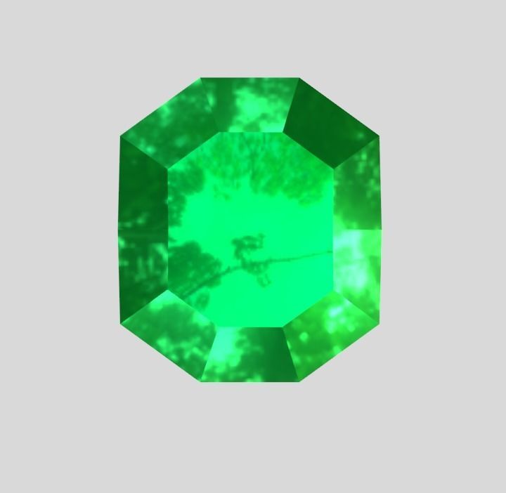 GEMS PACK COMBO SET Low-Poly Game Ready Super Reflective Bright Low-poly 3D model_9