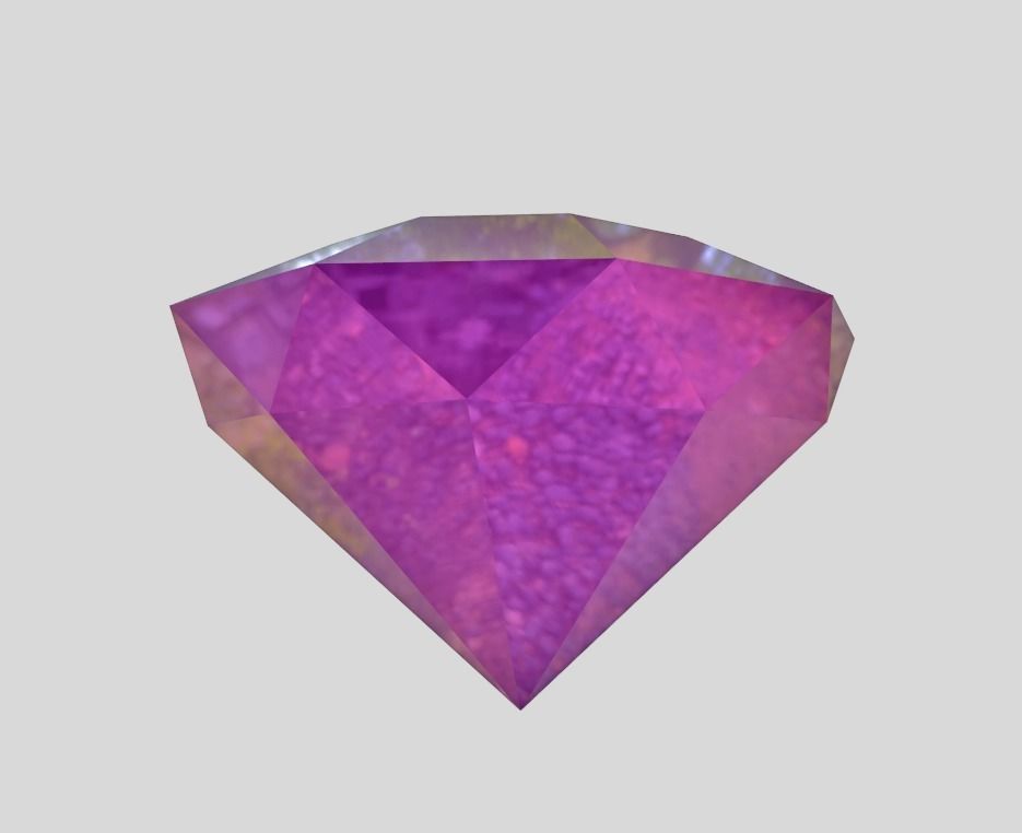 GEMS PACK COMBO SET Low-Poly Game Ready Super Reflective Bright Low-poly 3D model_7