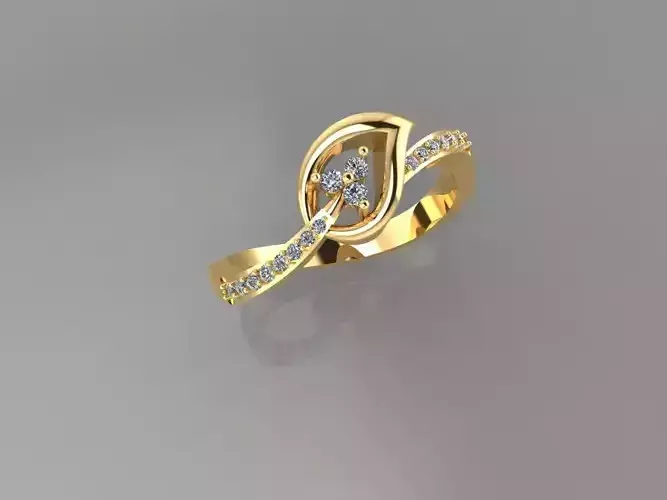 3D Print Ring Model 50