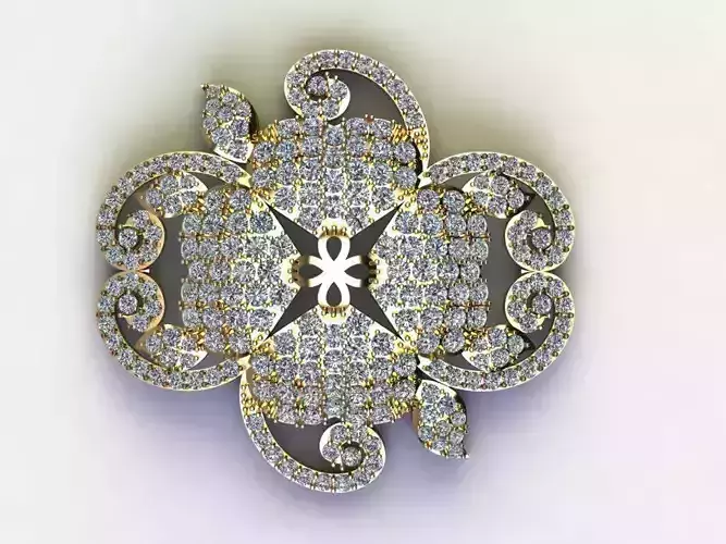 Solitaire Pendant for nature gem 