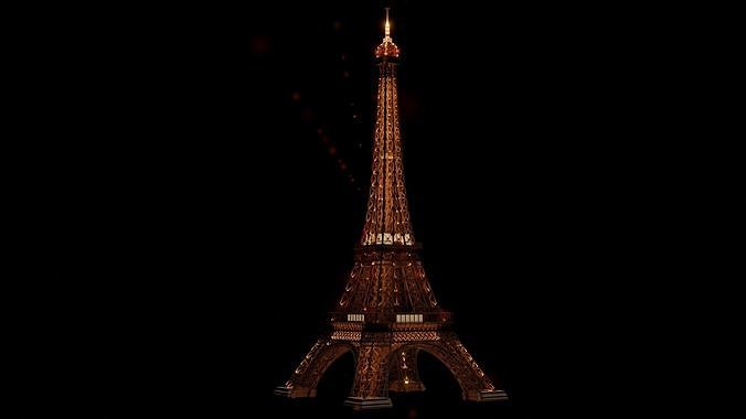 Tour Eiffel 3D model