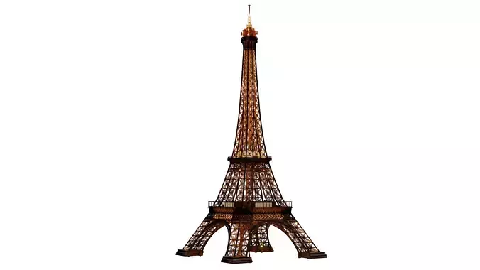 Tour Eiffel 3D model