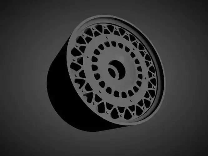 SSR Formula Aero Mesh rims with Brakes and tires for Hot Wheels