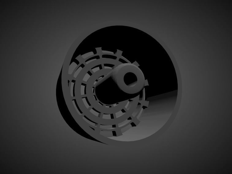 RADI8 R8SD11 rims with Brakes and tires for Hot Wheels 3D print model_1