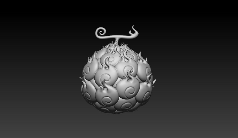Mera Mera no Mi  One Piece Devil Fruit 3D print model_5