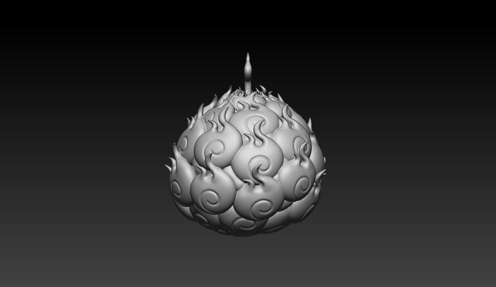 Mera Mera no Mi  One Piece Devil Fruit 3D print model_4