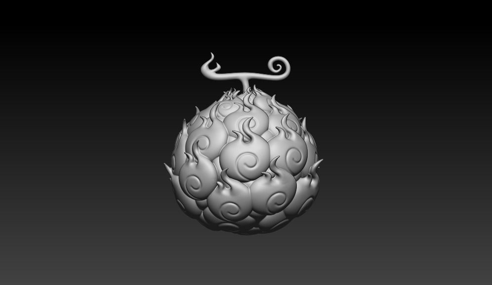 Mera Mera no Mi  One Piece Devil Fruit 3D print model_2