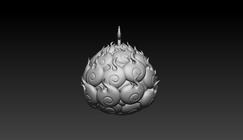 Mera Mera no Mi  One Piece Devil Fruit 3D print model_3