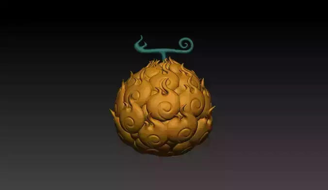 Mera Mera no Mi  One Piece Devil Fruit 3D print model