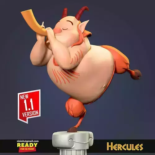 Philoctetes - Hercules Fanart 3D print model