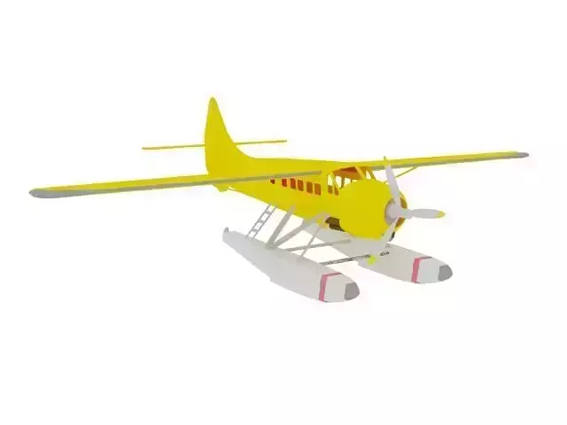 AIRCRAFT OTTER 3D model